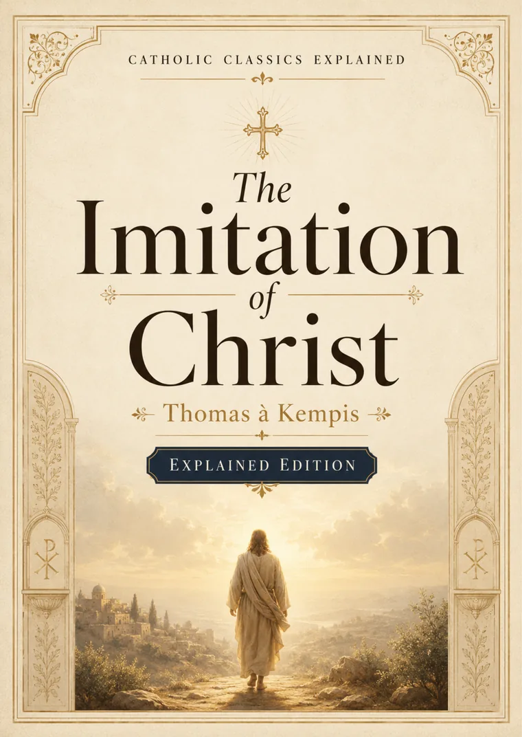 Cover of The Imitation of Christ, Explained Edition